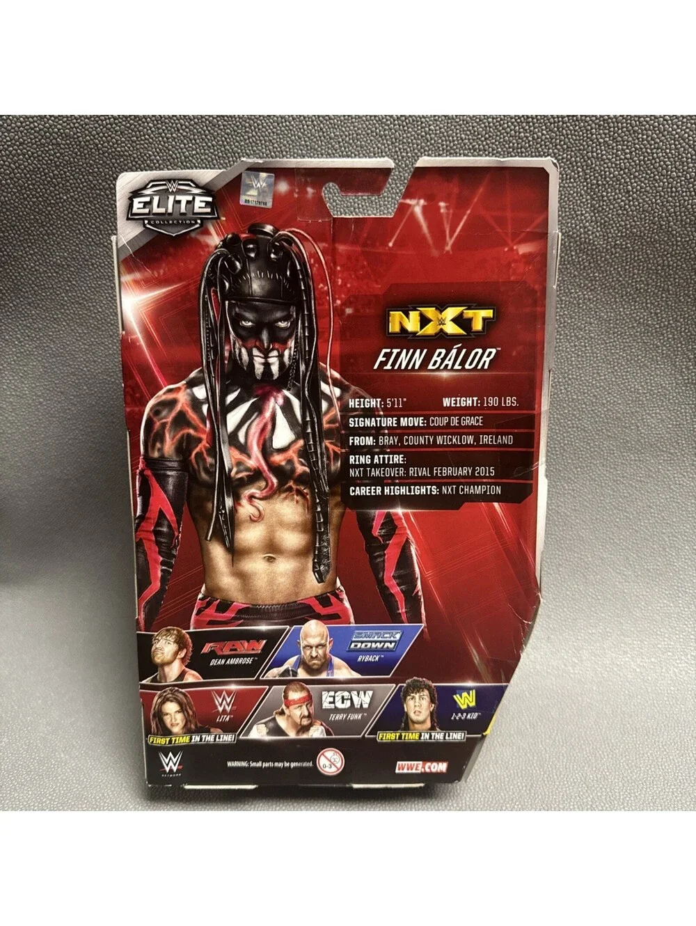 Mattel WWE Elite Collection Series 41 Finn Balor The Demon Figure NXT 2015